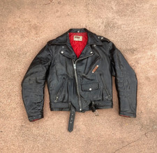 Giacca moto vintage anni 60 Brent Hercules Schott 618 2 stelle steerhide perfecto