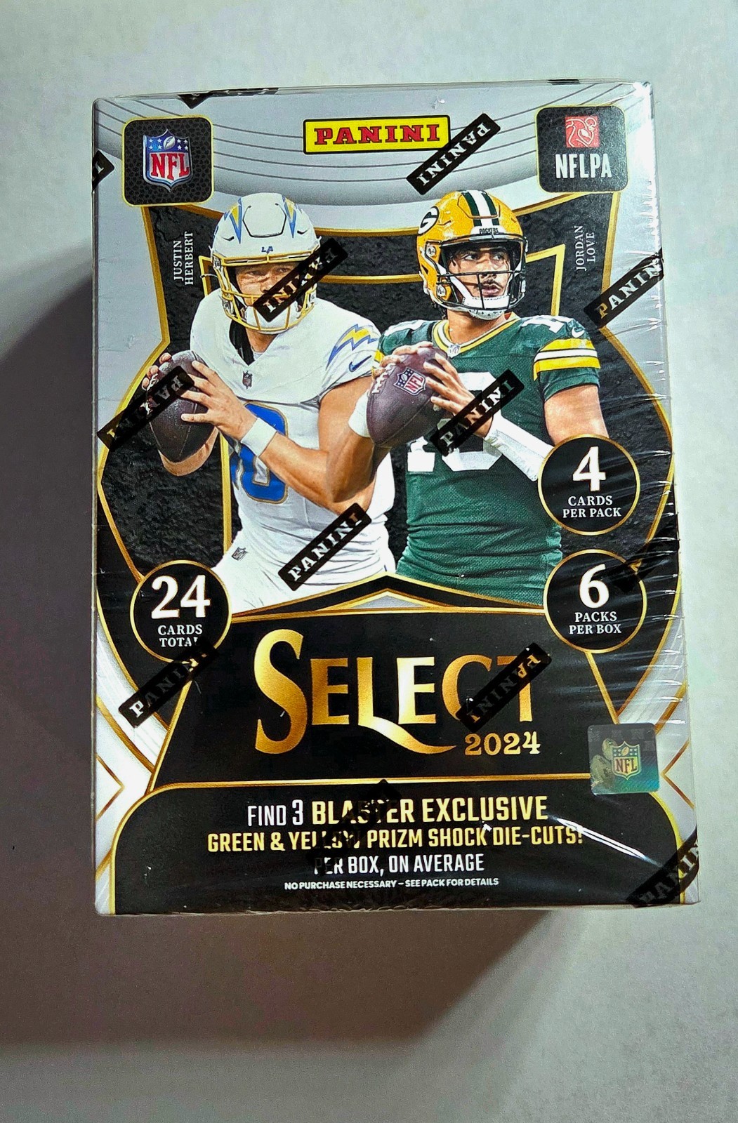 2024 PANINI SELECT FOOTBALL NFL BLASTER BOX ZEBRA NIX DANIELS CALEB MAYE