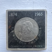 1874 -1965 SIR WINSTON CHURCHILL COMMEMORATIVE CROWN COIN