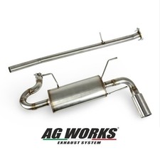 Cat Back Scarico Sportivo Mazda MX-5 NA Miata 89-97 Acciaio Inox - AG Works
