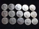 Fifteen 1965-70 Kennedy Half Dollars *40% Silver*