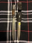 WW2 German Military Rifle Bayonet And Scabbed And Frog