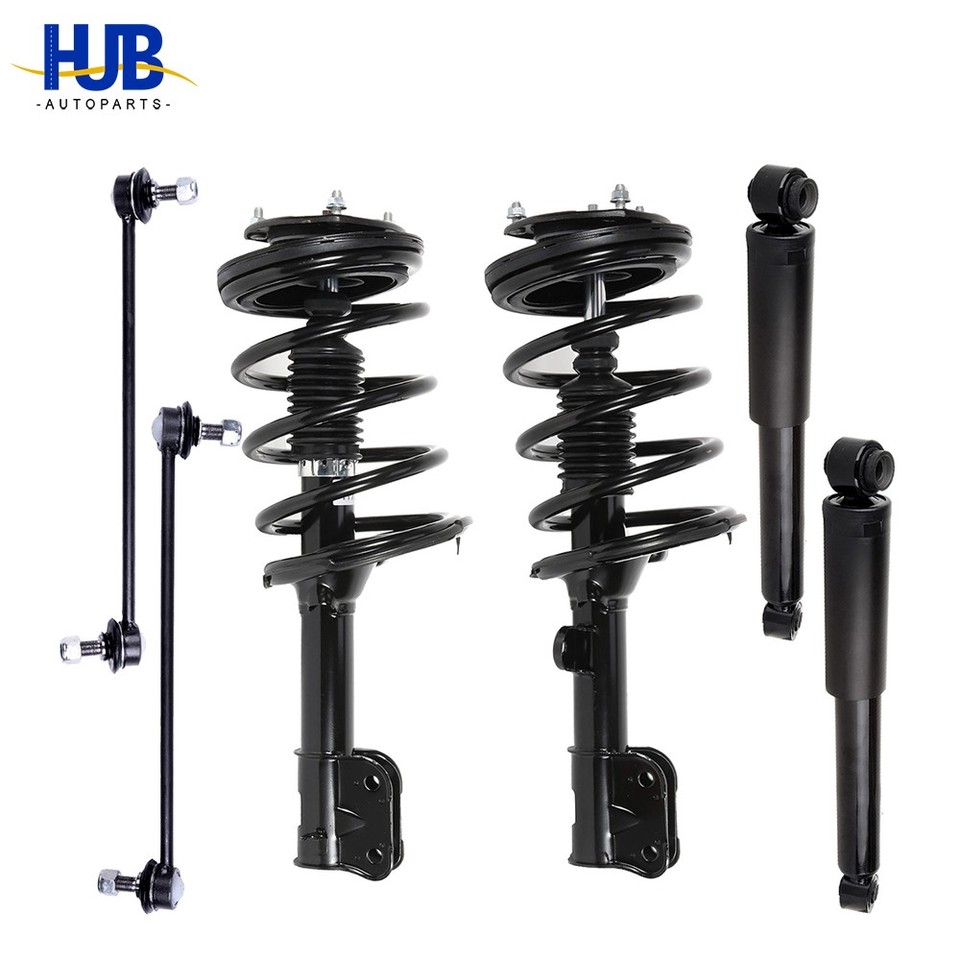 Front Struts Spring Rear Shock Absorber Sway Bar Kit for 2007 2008 2009 ...