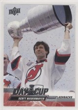 2022 Upper Deck Series 1 Day with the Cup Flashbacks Scott Niedermayer HOF 08ee