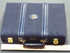 Rare Vintage - 1970's Pierre Cardin - Backgammon With Case Blue