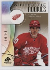 2024 Upper Deck SP Game Used Authentic Rookies Gold 5/149 Albert Johansson i3m