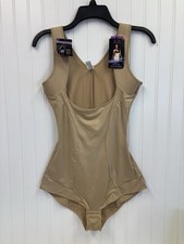NWT Maidenform Firm Control Wear Your Own Bra Bodysuit Size 2XL Beige