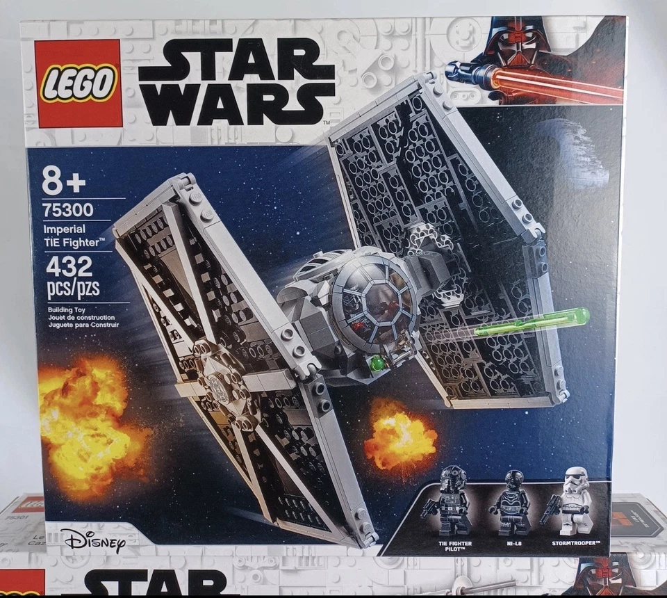 LEGO Star Wars Imperial Tie Fighter 75300 & Luke Skywalker's X-Wing 75301 - НОВЫЙ  - Изображение 3 из 4