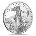 2019 Zombucks The Saint Currency of the Apocalypse 1 oz .999 Silver Round w/ cap
