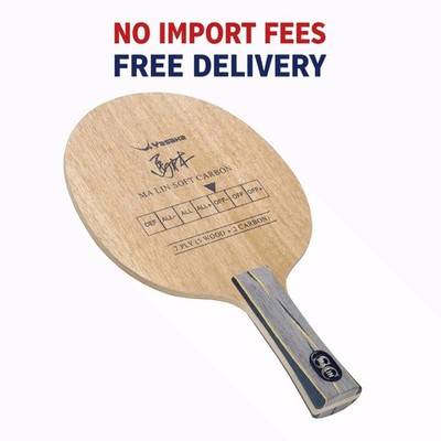 Yasαka Ma Lin Soft Carbon Table Tennis Blade FL Handle High Control Offensive
