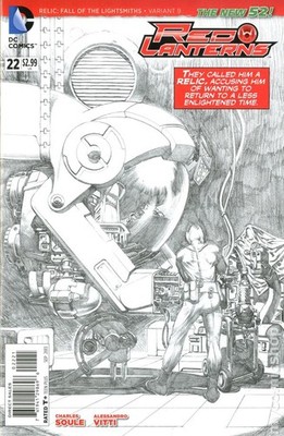 Red Lanterns #22B VF 2013 Stock Image