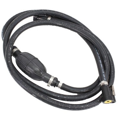 Johnson Evinrude OMC OEM 5/16'' Fuel Line 8ft Hose & Primer Bulb, 5008609