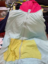Lands End Womens UPF 50 Hooded Full Zip Rash ...