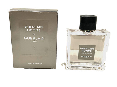 Guerlain Men's Homme Eau De Parfum 3.4 oz open Box has some marks New free ship