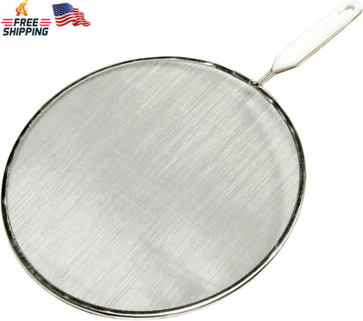 Chef Craft Select Splatter Screen 10 Inches in Diameter, Stainless Steel
