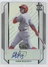 2021 Leaf Metal Draft Simon Muzziotti #BA-SM2 Auto 8d2