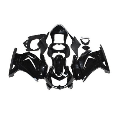 US Injection Glossy Black Fairing Fit for Kawasaki Ninja 2008-2012 EX250 z003