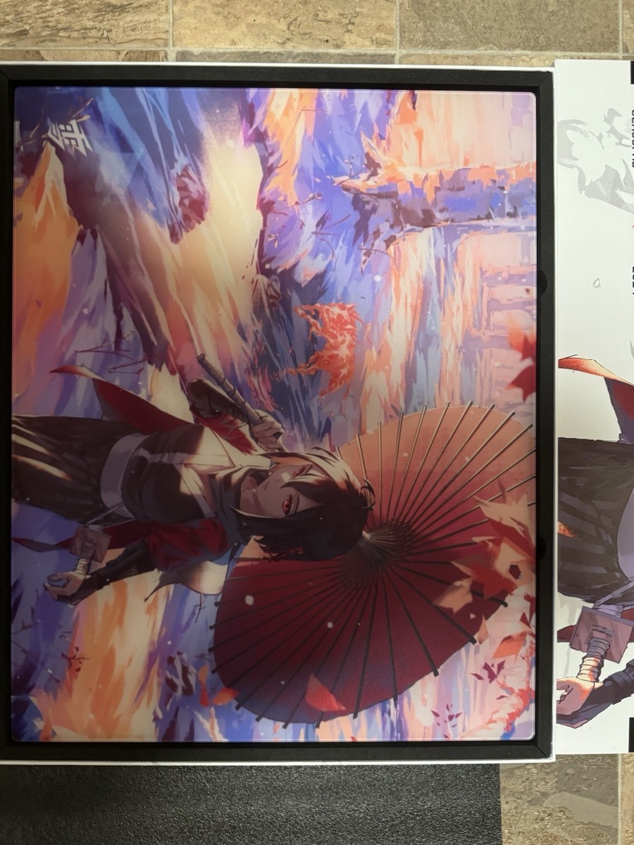 YUKI AIM 2024 Model KITSUNE Glass Mouse Pad Large (500 x 400 x 3.2