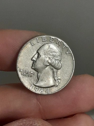 1964- D Washington Quarter #C