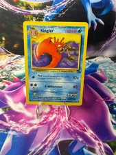KINGLER 38/62 FOSSIL Unlimited Uncommon Pokemon