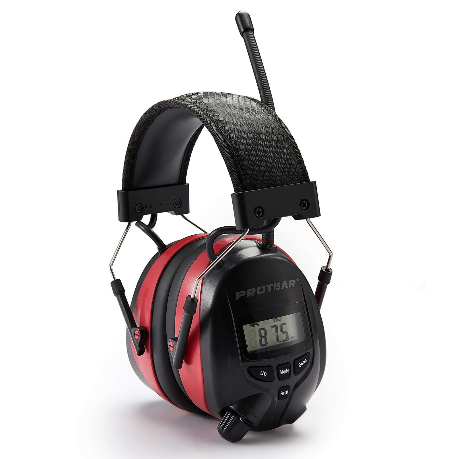 Casque anti-bruit Bluetooth radio numérique FM AM microphone sans fil intégré autonomie 30h