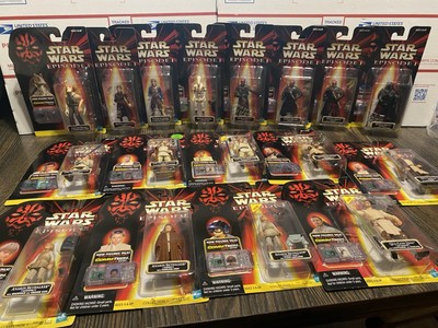 Star Wars Episode 1 Phantom Menace Lot Of 17 Collection 1 Action
