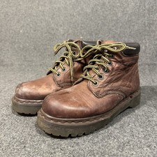 Vintage Made in England Dr Martens Brown Boots 8284 US Size 6 Doc Martens