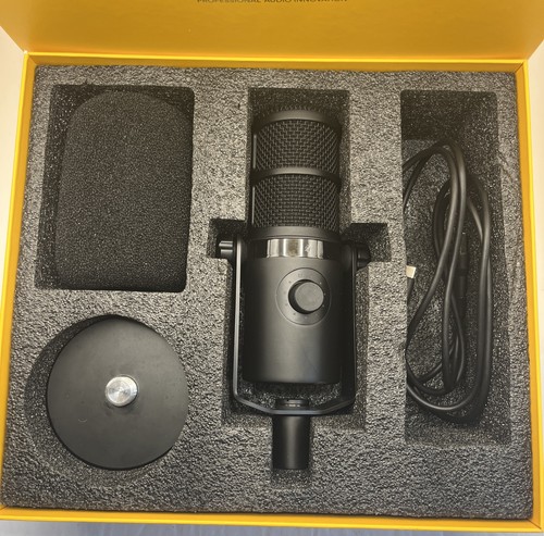 MAONO PD400X USB/XLR Podcast Dynamic PC Microphone (Black) - *NO XLR -XLR Cable - 第 3/11 張圖片