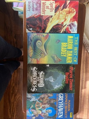 Marion Zimmer Bradley 4 Anthology Paperbacks