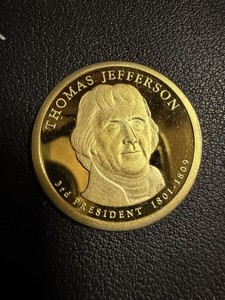 2007-S Thomas Jefferson Proof Dollar   D2