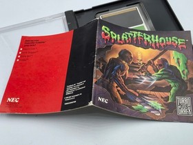 Splatterhouse w/ Case & Manual (TurboGrafx-16, 1990)