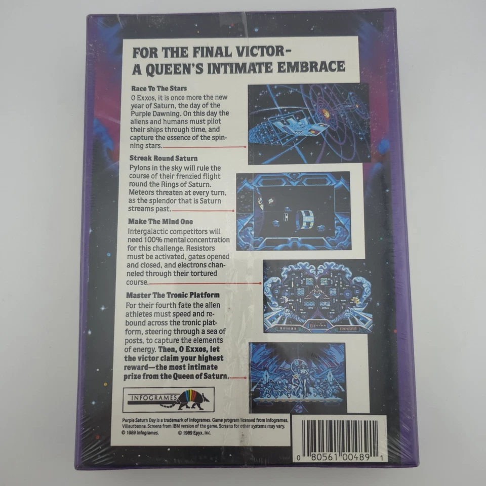 Purple Saturn Day, 1989, Big Box, New & Sealed - Image 3 of 4