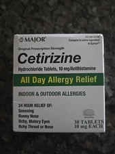 Allergy Relief Antihistamine 24hr 30 tablets All Day Relief