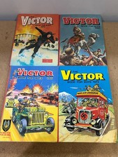 4 x VICTOR BOOK FOR BOYS 1971, 1973, 1979, 1980 - FREE UK POSTAGE!!