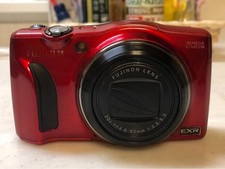 FUJIFILM FinePix F800EXR Red Digital Camera 16.0MP 20x Optical Zoom From JAPAN