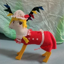 Anime Touhou Project Animal Series Flandre Scarlet Deer Plush Doll Toy Gift