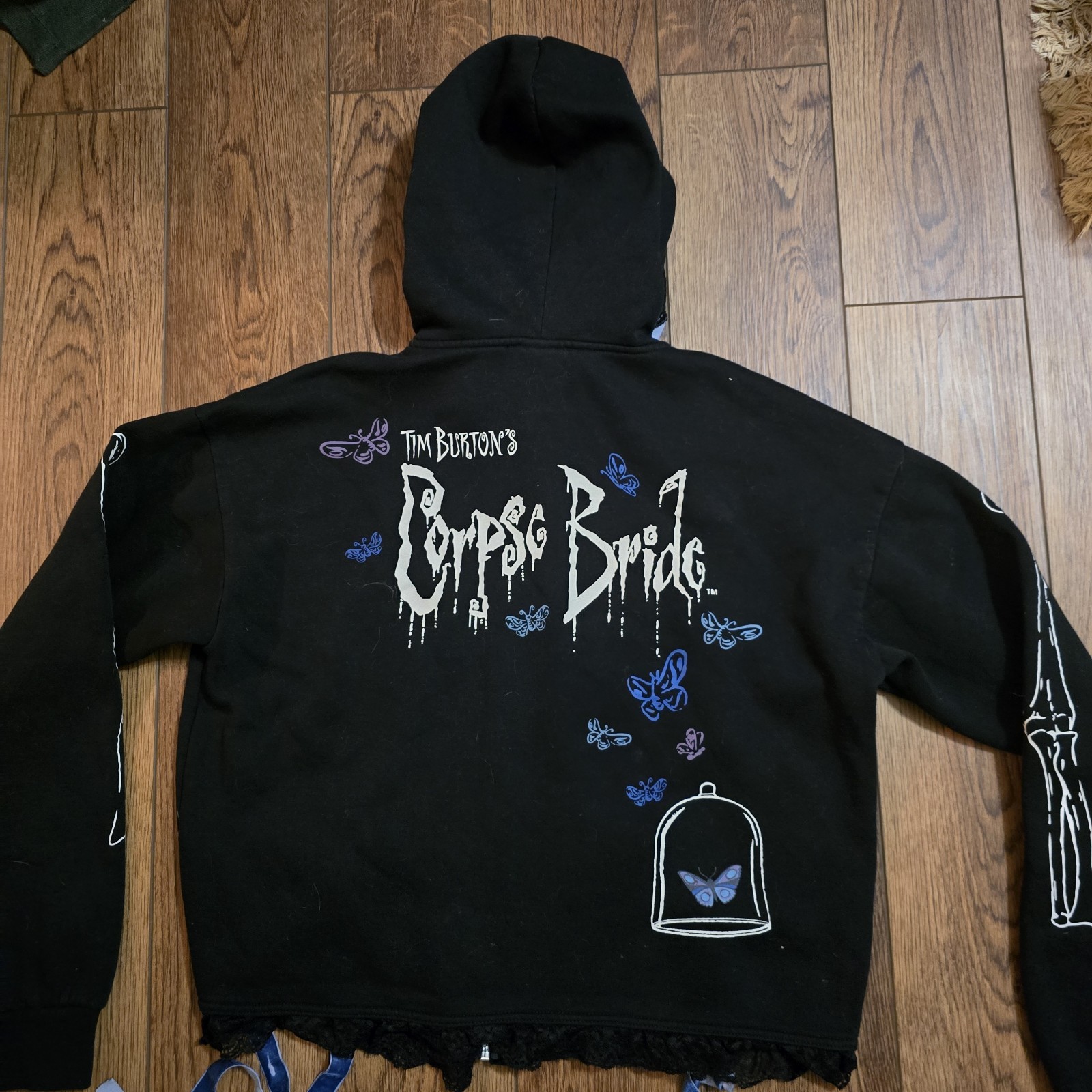 Corpse Bride zip-up jacket Large - image 2