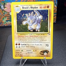 1999 rhydon pokemon card value Rhydon Pokemon Card for sale