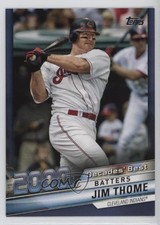 2020 Topps Update Decades Best Batters Blue Jim Thome #DB-67 HOF b8c