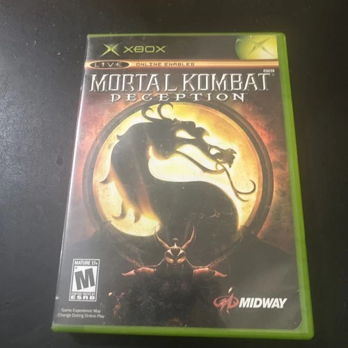 Mortal Kombat Deception - Microsoft Xbox Tested Authentic Complete