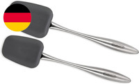 Coolinato - KochlöFfel Silikon 25Cm & 29 Cm 2Er KüChenhelfer Set - Teigschaber H