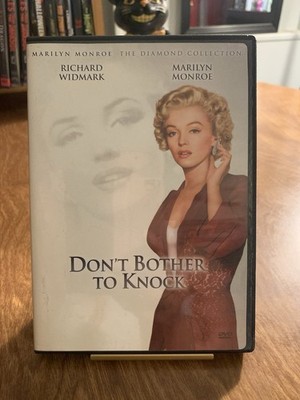 Dont Bother to Knock (DVD, 2002 W/inserts) Marilyn Monroe, Richard Widmark