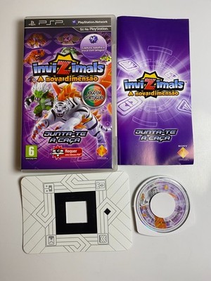 Invizimals: The New Dimension PSP CIB komplett mit Falle getestet PAL Sony