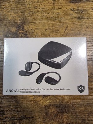 ANC+AI Intelligent Translation Active Noise Reduction OWS Wireless Headphones