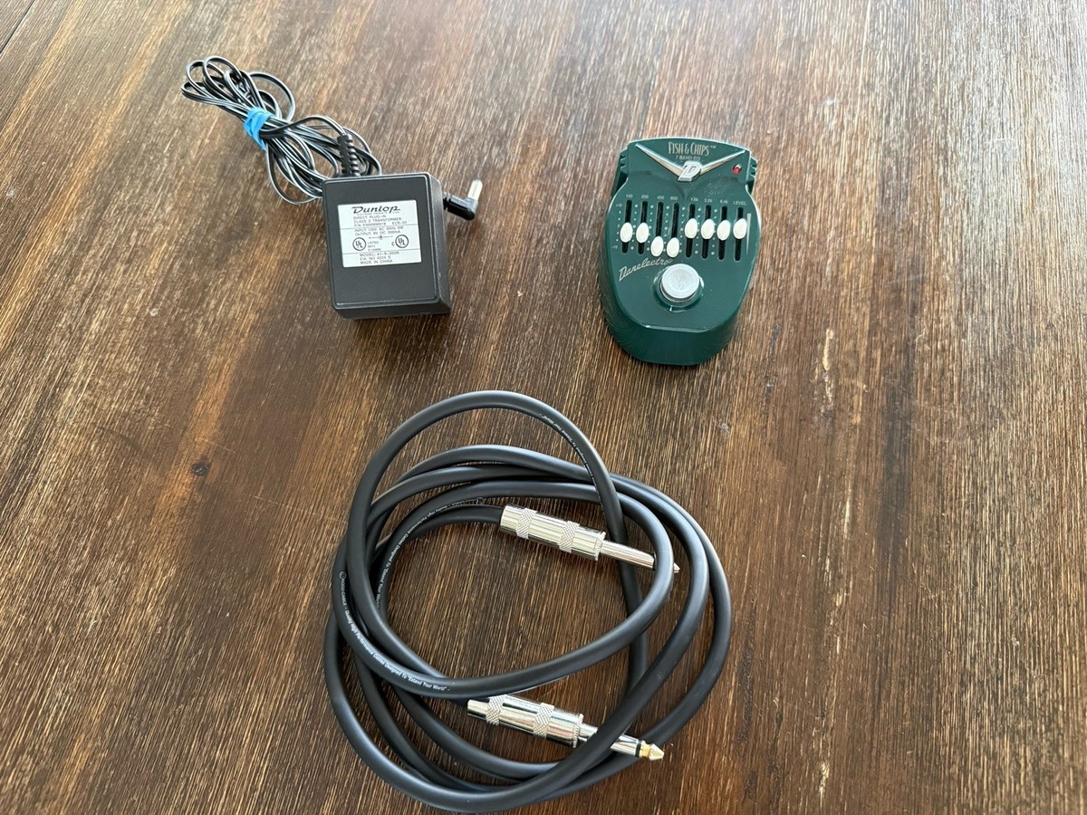 Danelectro DJ14 Fish & Chips 7 Band EQ Equalizer Guitar Effect