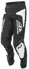Fly Racing Kinetic SYM Mens MX Offroad Pants Black/White