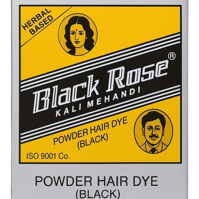 KAJAL 5 Black Rose Schwarzes Haar-Henna mehndi goedheid van 9 kruide 100% reines Henna