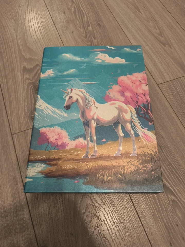 Heftbox Einhorn - DIN A4 - Neuwertig