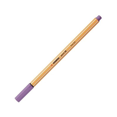 STABILO Point 88 Pen, Grey Violet