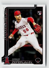 2025 Topps Update Ryan Zeferjahn Los Angeles Angels